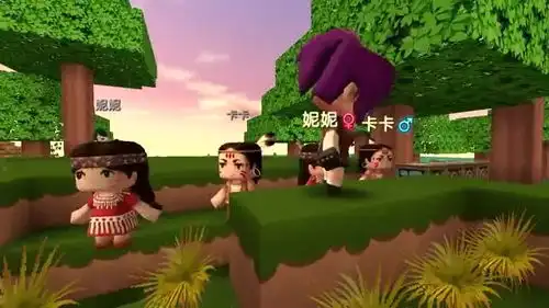 迷你世界生存汤米清水的神秘嘉宾,双胞胎妮妮卡卡现身
