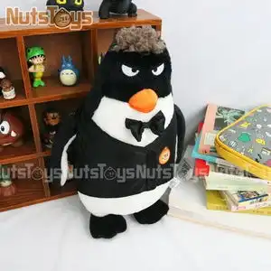 nutstoys手工原创企鹅佩吉老爷毛绒公仔玩具玩偶生日礼物包邮

