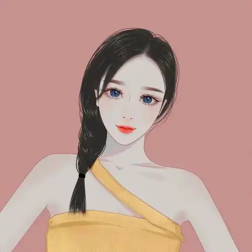 专属自己的手绘漫画头像,喵喵闺蜜头像情侣头像
