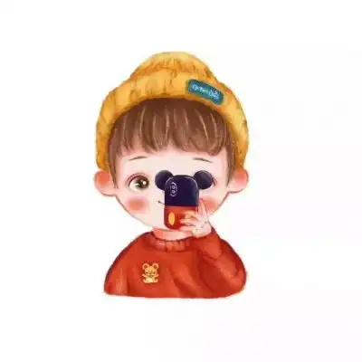 情侣头像一左一右萌情侣头像卡通可爱一对
