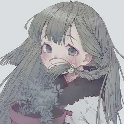 酒歌可爱萌萌哒系列动漫女生头像
