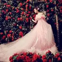 绝美婚纱控女生头像
