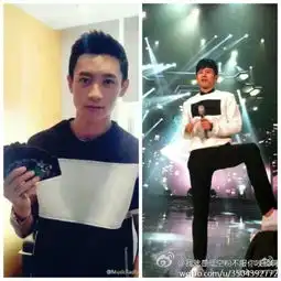 魏晨张杰情侣装的图片

