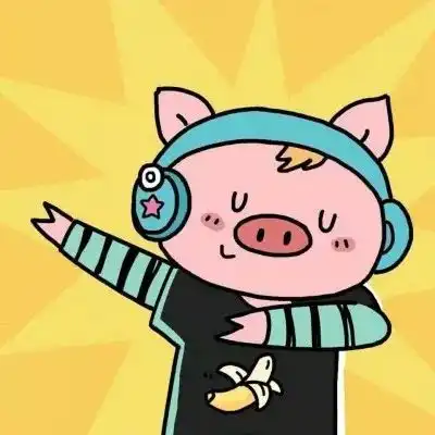 2019猪年卡通情侣头像
