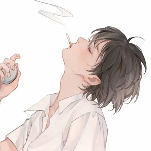 念七动漫男生成熟魅力头像
