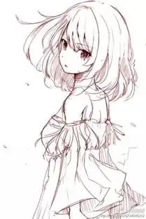 二次元短发女生
