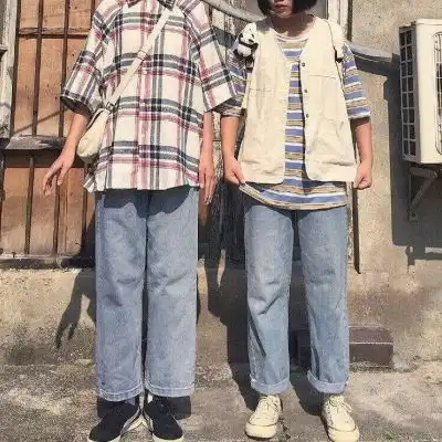 念七小清新部位ins情侣头像
