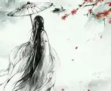 送我一张古风图,配一诗句赠你可好
