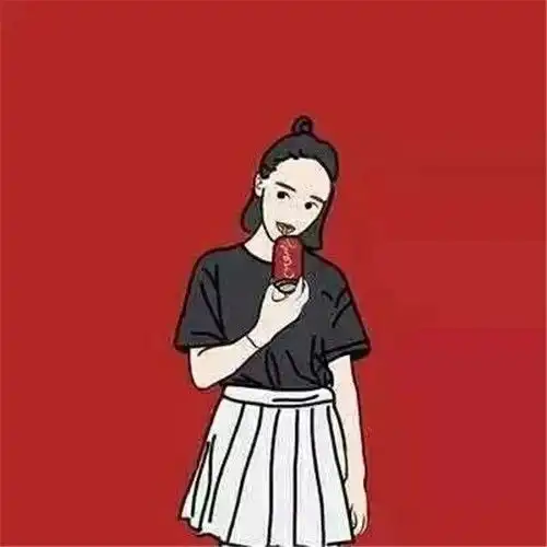 2020新年情侣卡通头像,只要十五没过就是年
