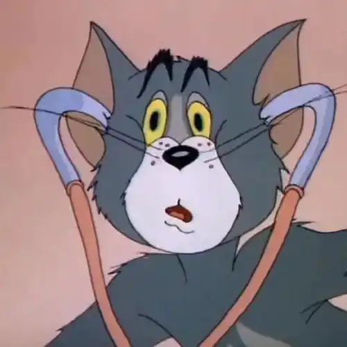 猫和老鼠情侣头像
