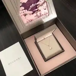 宝格丽七夕限定款项链,宝格丽情人节限量款项链小扇子
