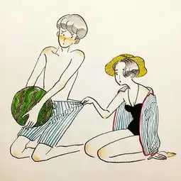 一组超甜情侣漫画,看完好想谈恋爱
