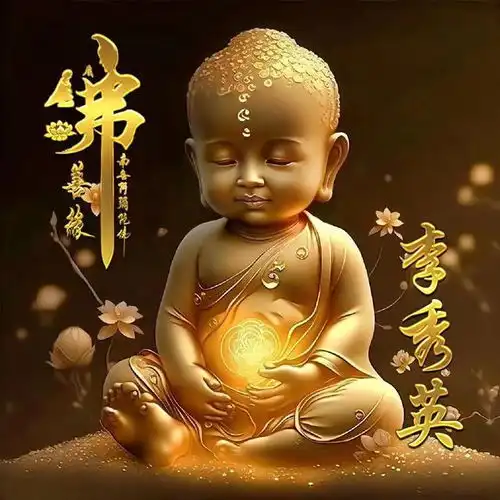 童佛系列全名微信头像
