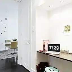 英伦风格海景别墅工作台装修图片大全一起装修网图库
