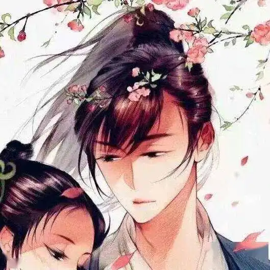 古风情侣壁纸寄君一曲不问曲终人聚散
