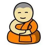 小和尚头像图片大全呆萌打坐微信头像图片大全
