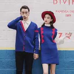 男穿t女穿裙,没有更好的男女搭配了,这狗粮我干了

