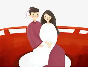 七夕情人节复古风情侣插画图片素材其他格式下载动漫人物大全
