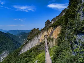 裂谷悬崖,悬崖峭壁,自然风景,摄影素材,汇图网
