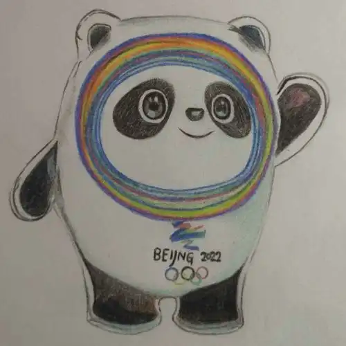 冰墩墩一墩难求,中学生研究出墩墩字体,学生们争相模仿
