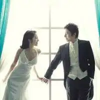 情侣头像婚纱照微信头像图片大全
