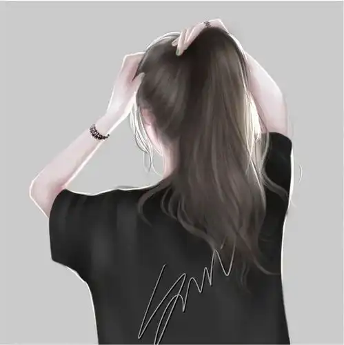 女生不露脸头像

