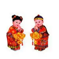拜年娃娃头像情侣微信头像图片大全
