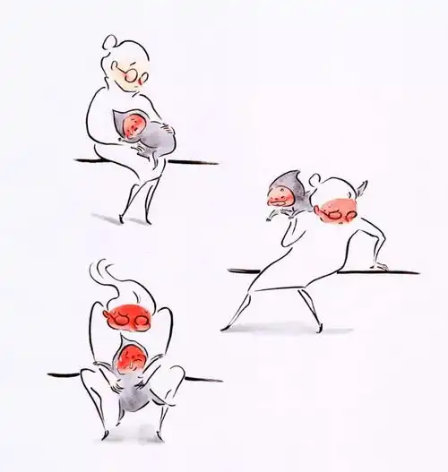 插画师妈妈笔下的熊孩子,哈哈哈,简直要气炸了
