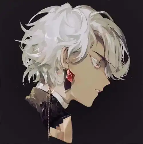 一组怦然心动的动漫头像
