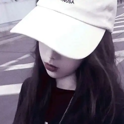 优质帽子女头像
