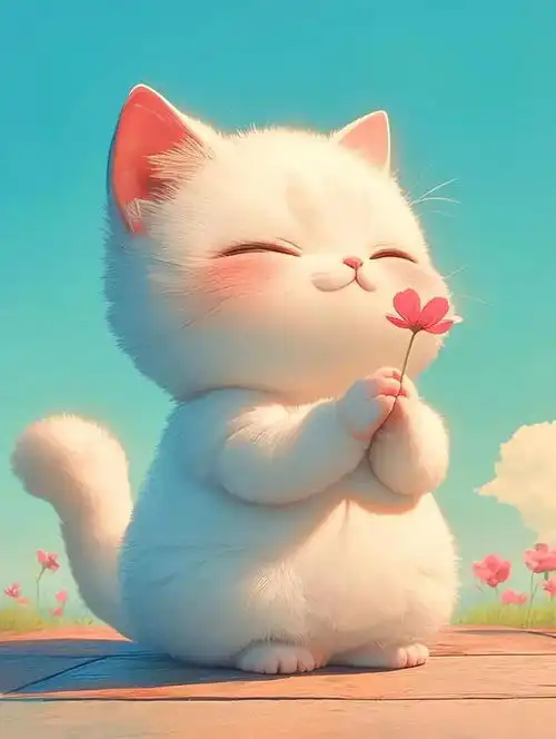 祈福祈愿小猫小狗头像
