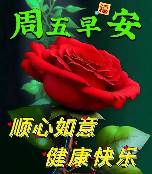 5月17日周五快乐,星期五早安漂亮祝福图片,万事顺心
