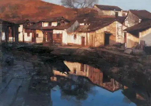 艺术专栏陈逸飞作品全集100幅高清
