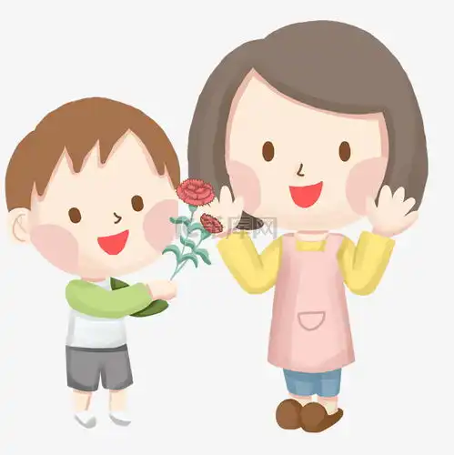 妇女节妈妈和孩子卡通手绘免费下载素材图片免费下载千库网
