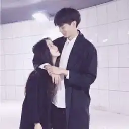 意境情侣头像一男一女一张精选一个人一场梦此心不二
