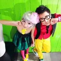 韩国婚纱情侣头像
