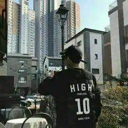 深沉暗黑男生头像黑白渲染心境
