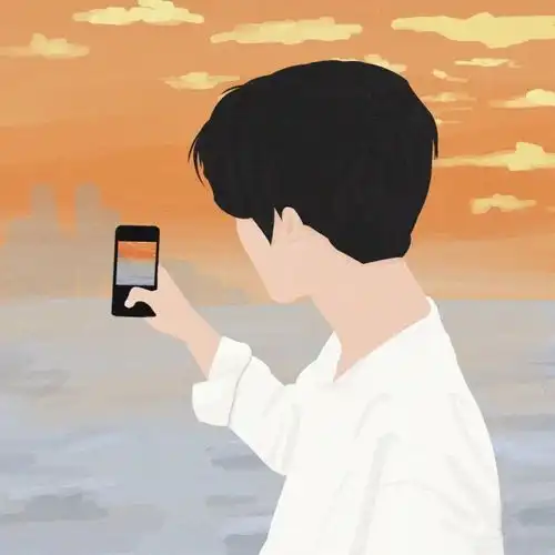 情侣壁纸插画风真人版第二弹
