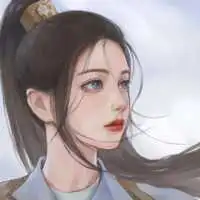 手绘古风情头头像,情侣头像图片
