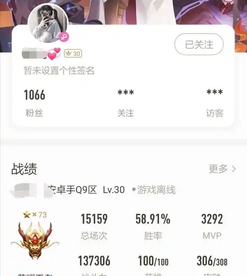 王者荣耀最壕女玩家诞生,306个皮肤独一无二,只差女武神和她
