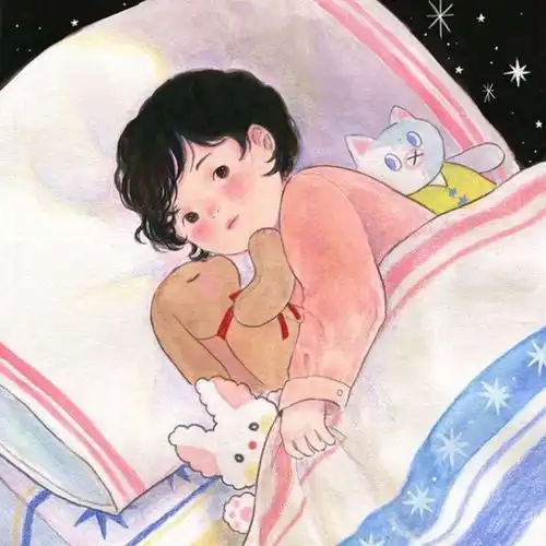 草莓粥唯美可爱小清新插画头像韩女生头像我要个性网
