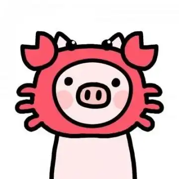 猪年情侣微信头像一人一张2019最新可爱猪猪情侣头像大全
