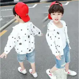 2019新款百搭童防晒衣男女宝宝夏装中小童儿童防晒服童装pwy
