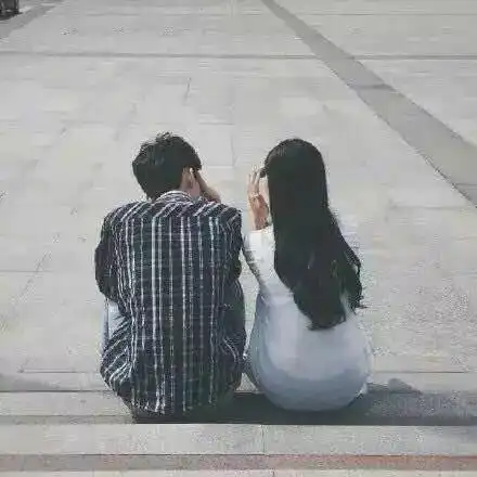 情侣头像你非我良人,怎知我情深

