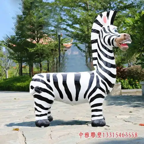 园林玻璃钢卡通动物座椅雕塑包头树脂座椅雕塑加工厂
