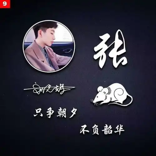 你的微信头像该换了,新款简约励志十二生肖签名头像,请带走吧
