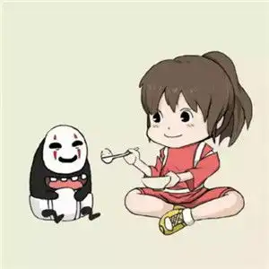 不喜欢等待只喜欢相爱卡通动漫情侣头像一左一右
