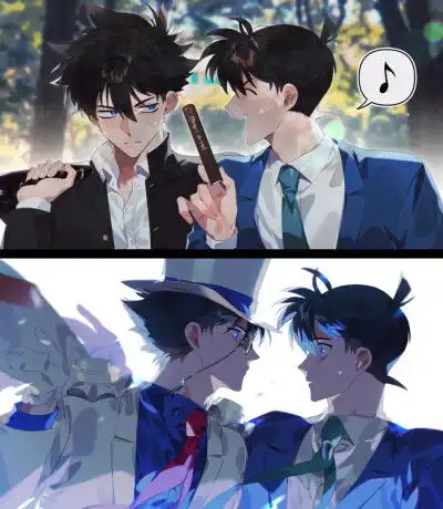 工藤新一黑羽快斗
