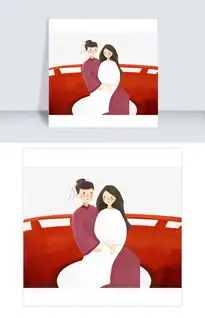 七夕情人节复古风情侣插画图片素材psb格式下载动漫人物大全
