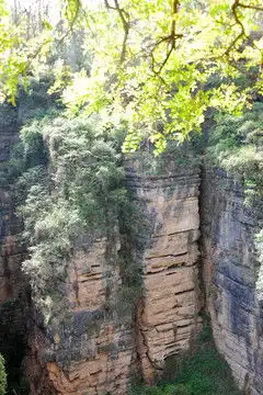 裂谷悬崖,悬崖峭壁,自然风景,摄影素材,汇图网

